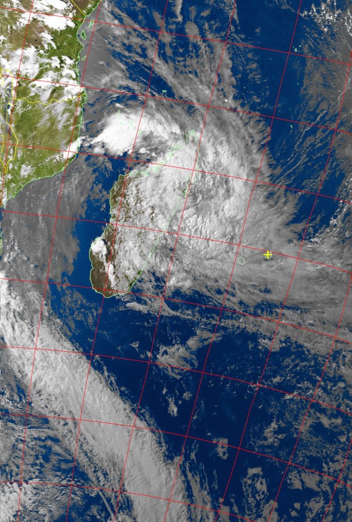 Depression Overland Eliakim, Noaa 19 VIS 17 mar 2018 16:38 