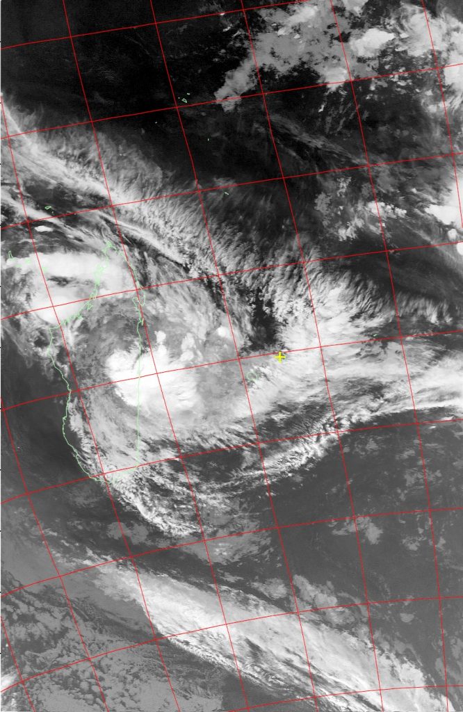 Moderate Tropical Storm Eliakim, Noaa 19 IR 18 Mar 2018 03:53