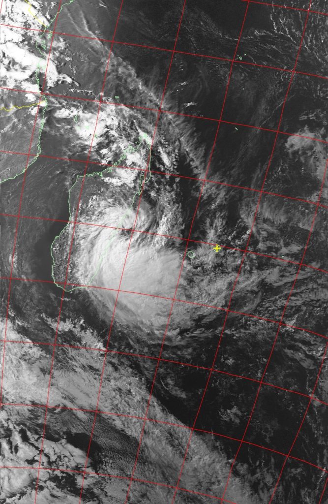 Moderate Tropical Storm Eliakim, Noaa 19 VIS 18 Mar 2018 16:26