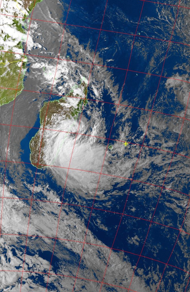 Moderate Tropical Storm Eliakim, Noaa 19 VIS 18 Mar 2018 16:26