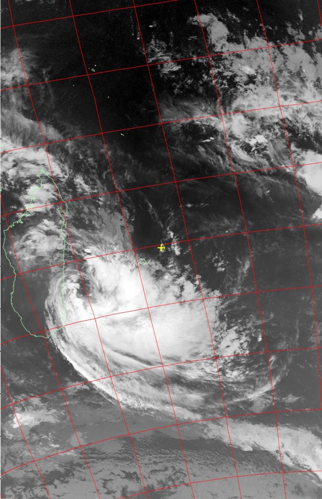Moderate Tropical Storm Eliakim, Noaa 19 IR 19 Mar 2018 03:41