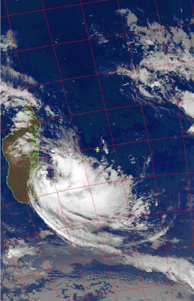 Moderate Tropical Storm Eliakim, Noaa 19 IR 19 Mar 2018 03:41