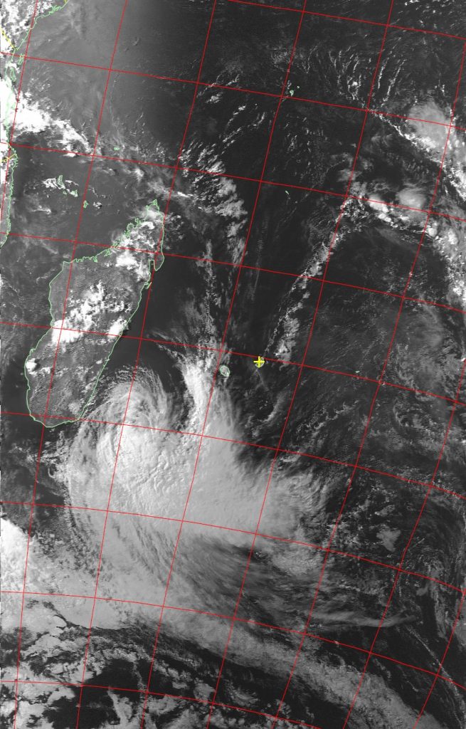 Moderate Tropical Storm Eliakim, Noaa 19 VIS 19 Mar 2018 16:15