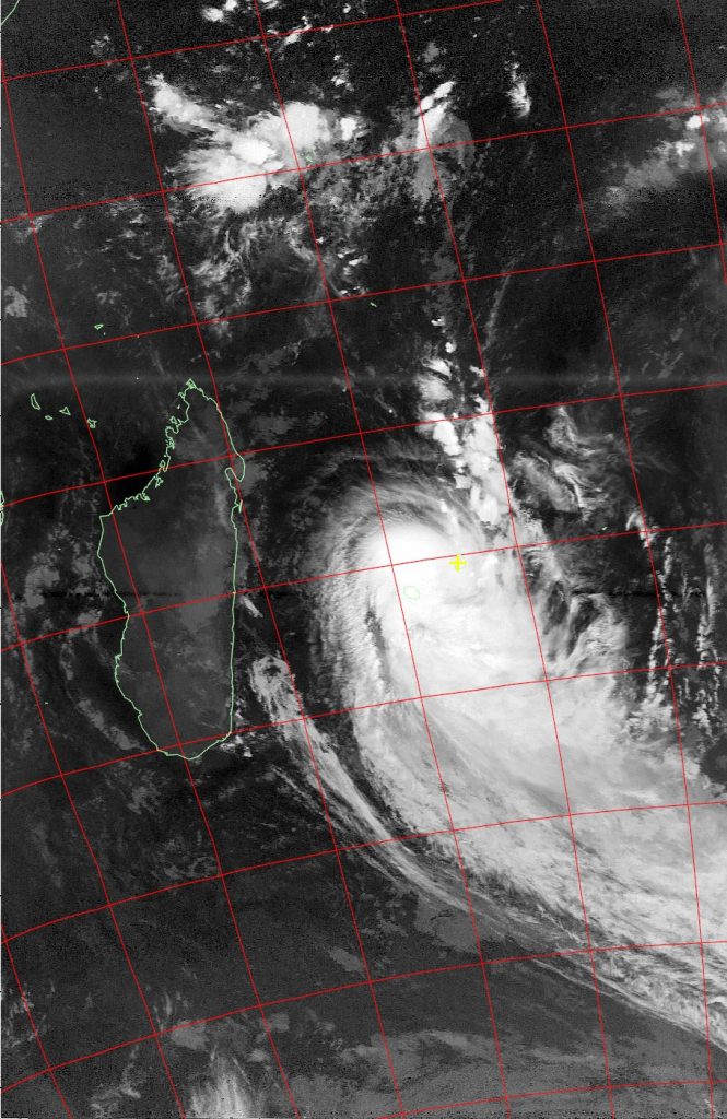 Severe Tropical Storm Fakir, Noaa 18 IR 24 Apr 2018 07:50