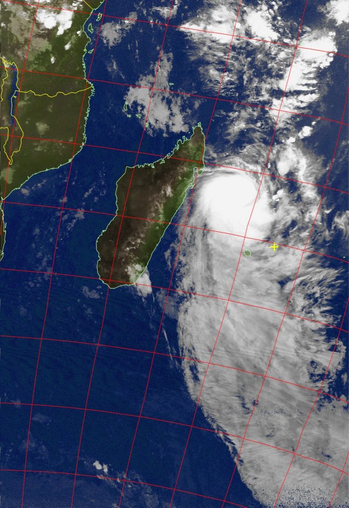 Moderate Tropical Storm Fakir, Noaa 18 IR 23 Apr 2018 20:35