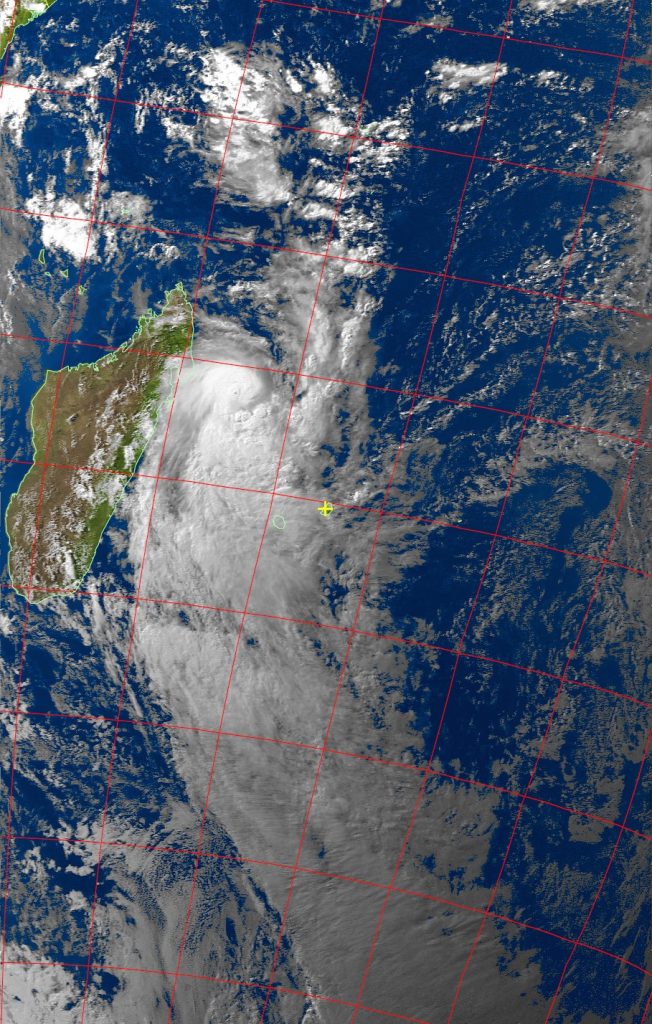 Moderate Tropical Storm Fakir, Noaa 19 VIS 23 Apr 2018 16:13